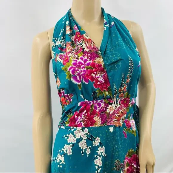 Antoine Akoplan Paris Halter Wrap Dress - Picture 2 of 11